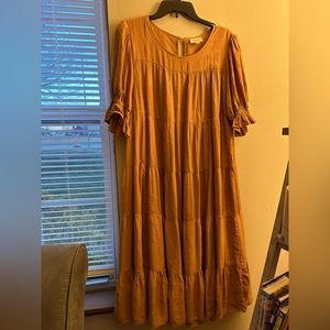 Orange Creek Tiered Dress